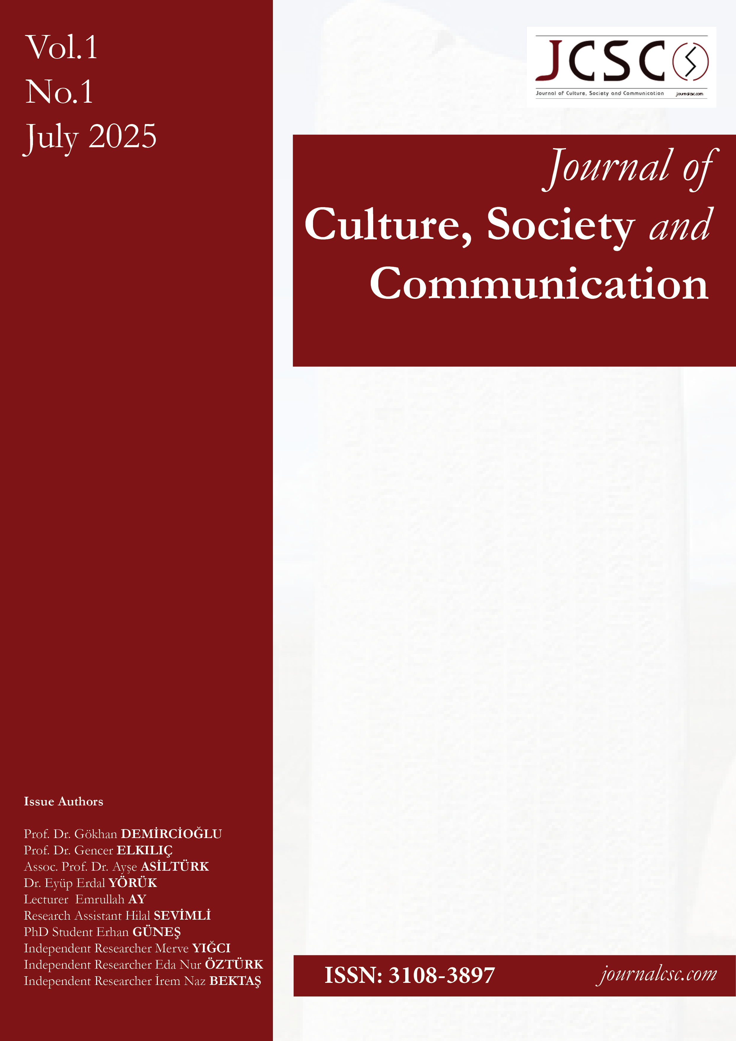 Journal of Culture, Society and Communication